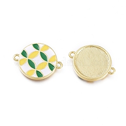 Латунные эмалевые звенья connectos&nbsp;KK-P9710-A02