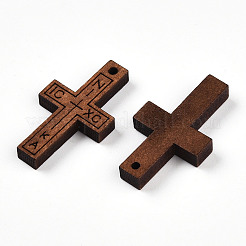 Подвески из натурального дерева&nbsp;WOOD-N016-64-01