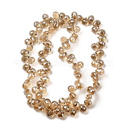 Гальваническим стеклянные бусины&nbsp;EGLA-K062-01B-PL01