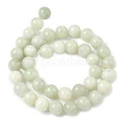 Природного нефрита Xiuyan бисер нитей&nbsp;LS-G-Z085-A01-10mm
