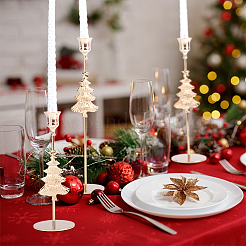 3 сумка 3 стиля железный и алюминиевый подсвечник&nbsp;AJEW-OC0014-68