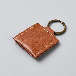 Брелок для сумки из искусственной кожи&nbsp;KEYC-WH0034-41C