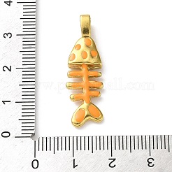 Подвески из нержавеющей стали 304 с эмалью&nbsp;FIND-Z102-06G-01