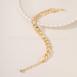 Элегантные железные браслеты-цепочки Фигаро для женщин&nbsp;CU3269