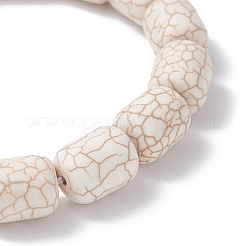 Браслеты из синтетических бирюзовых бусин для мужчин&nbsp;NJEW-JB12198