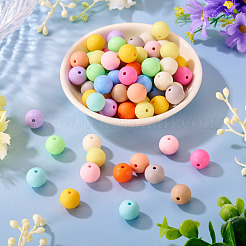 71 шт. матовые непрозрачные акриловые бусины&nbsp;OACR-TA0004-18