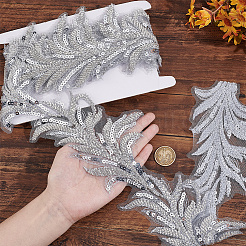 2.5 ярд блестящей полиэстеровой цветочной ленты&nbsp;OCOR-GA0002-13