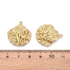 Подвески в форме ракушек из нержавеющей стали 304&nbsp;STAS-T067-28G