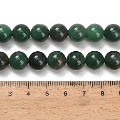 Природные африканские нефритовые бусы пряди&nbsp;G-F820-K02-10mm