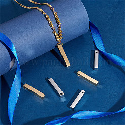 8 шт. подвески из нержавеющей стали 304 двух цветов&nbsp;FIND-UN0004-05