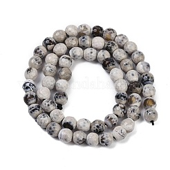 Природные пожары треск агат бисер нитей&nbsp;G-C082-A01-42