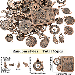 1 сумка подвески из сплава в тибетском стиле&nbsp;FIND-SC0018-06R