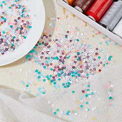 12000 шт. 12-х цветные ПВХ-бусины с пайетками&nbsp;PVC-DC0001-05