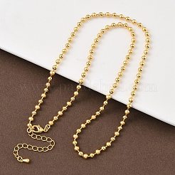 Ожерелья-цепочки из латуни для женщин NJEW-B148-01B-G