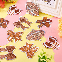 10 шт. 5 стили нашивок для регби&nbsp;PATC-TA0001-15