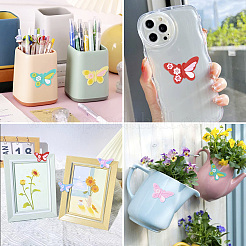 30шт 6 цвета пластиковых кабошонов&nbsp;KY-TA0001-30