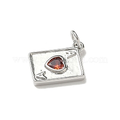 Латунные микро проложить кубического циркония подвески&nbsp;KK-I276-52P