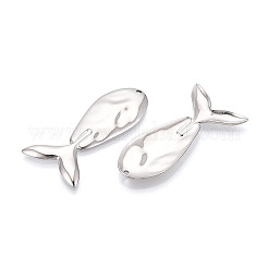 Большие подвески в виде китов из нержавеющей стали 304&nbsp;STAS-T069-16P