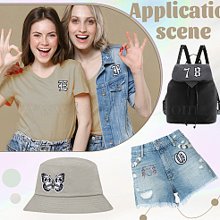 Компьютеризированная вышивка тканью утюжок на / шить на заплатках&nbsp;DIY-GA0008-98