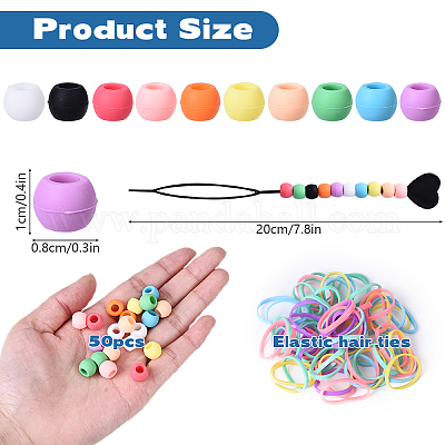 Силиконовые аксессуары для волос&nbsp;MRMJ-YWC0001-01B-1