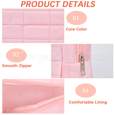 Холщовая сумка для ручек&nbsp;AJEW-WH20011-55B-1