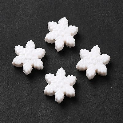 Непрозрачные акриловые бусины X-MACR-J123-07-1