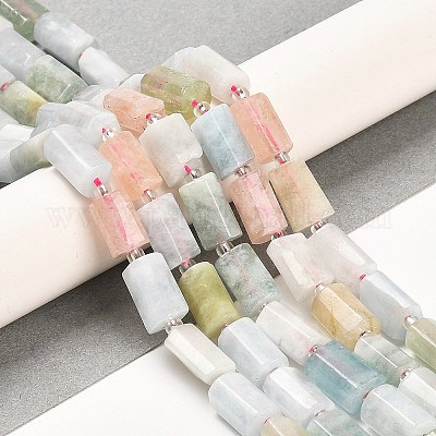 Природные морганит нитей бисера&nbsp;G-G068-A31-01-1