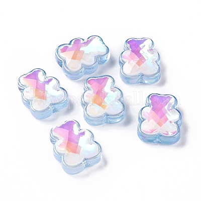 Акриловые бусины&nbsp;OACR-E007-02B-1