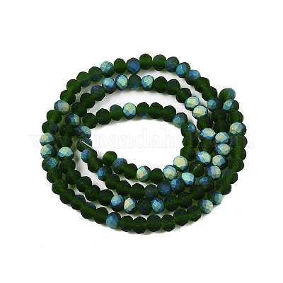 Прозрачные стеклянные бусины&nbsp;LS-EGLA-A044-T4mm-MB24-1