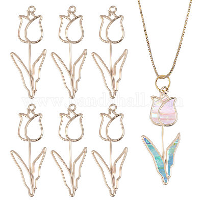 6шт латунные подвески&nbsp;KK-CA0003-78-1