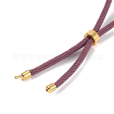 Нейлон шнуры ожерелье материалы AJEW-P116-03G-19-1