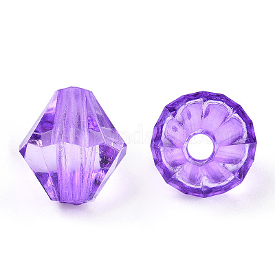 Прозрачные акриловые бусины&nbsp;TACR-S146-8mm-34-1