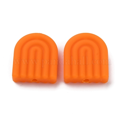 Силиконовые бусины&nbsp;SIL-WH0001-38H-1