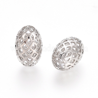 Стойки обшивки латунь филигранные бусины&nbsp;X-KK-D530-08P-1