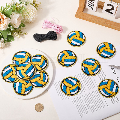 Полиэстер гладить/пришивать заплатки&nbsp;LS-PATC-WH20005-16A-1