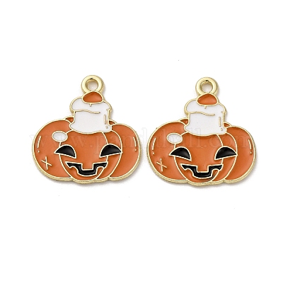 Подвески из сплава хэллоуина с эмалью&nbsp;LS-STAS-I354-01G-B01-1