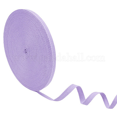 Хлопковые ленты&nbsp;SRIB-WH0008-05E-1