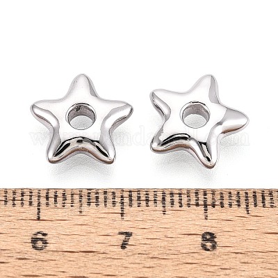 Бусины из нержавеющей стали 304&nbsp;STAS-T074-54P-1