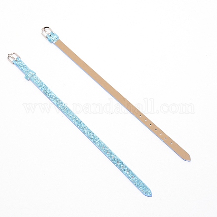 Искусственная кожа часы полосы&nbsp;LS-AJEW-WH0023-29D-1