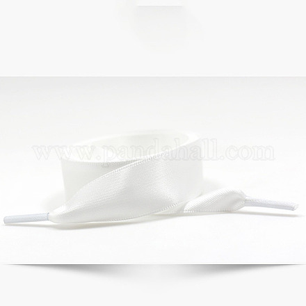 Плоские шнурки из полиэстера AJEW-H155-04K-1