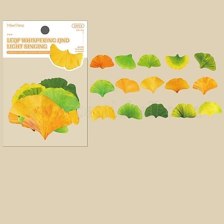 Наклейки для герметизации в форме растений DIY-M075-02G-1