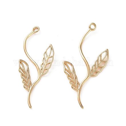 Латунные подвески&nbsp;KK-L266-01B-G-1