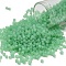 TOHO Round Seed Beads, Japanese Seed Beads, Frosted, (144F) Ceylon Frost Celery, 8/0, 3mm, Hole: 1mm, about 10000pcs/pound