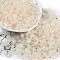 Transparent Colours Glass Seed Beads, Donut, Wheat, 6.5x3mm, Hole: 1.8mm, about 30pcs/10g