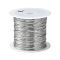 Non-Tarnish 316 Surgical Stainless Steel Wire, for Jewelry Making, Stainless Steel Color, 26 Gauge, 0.4mm, about 124.67 Feet(38m)/roll