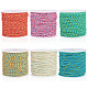 6 рулон хлопкового шнура 6 цветов&nbsp;OCOR-TA0002-41-1