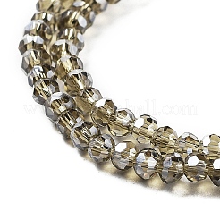 Гальванизируйте прозрачное стекло бисер нитей&nbsp;LS-EGLA-A035-T3mm-A16