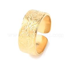 Кольца-манжеты из нержавеющей стали 304 для женщин&nbsp;RJEW-K309-25G