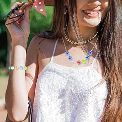 3000шт 10 цвета экологически чистые прозрачные акриловые бусины&nbsp;TACR-CJ0001-15