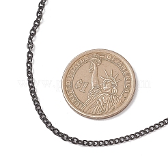 Ожерелья из витой цепи из нержавеющей стали 304 для женщин и мужчин&nbsp;NJEW-JN05818